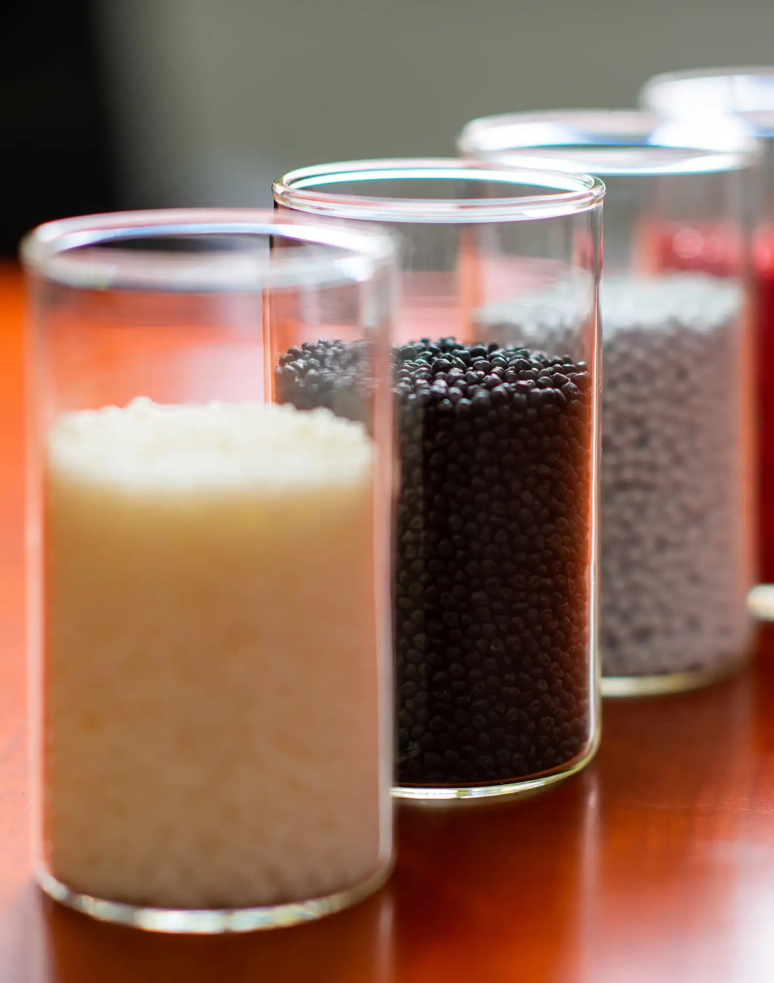 Supporting Customers and Holding our Highest Polymer Stock Levels 1 polymer stock samples